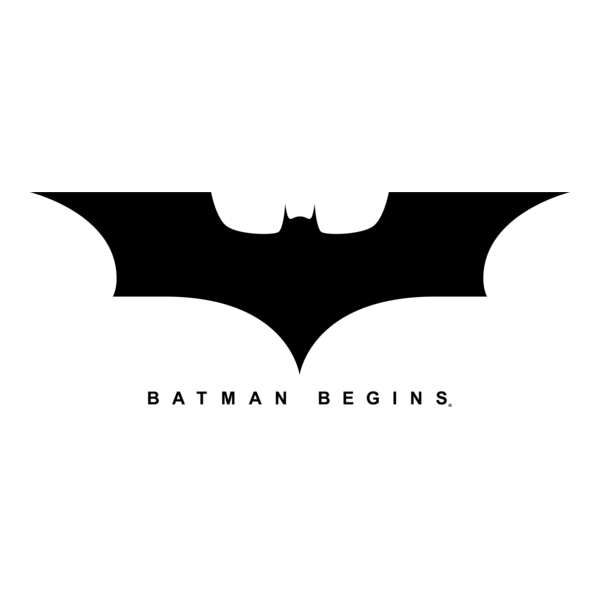 Batman Begins Logo PNG Vector