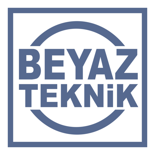 Beyaz Teknik Logo PNG Vector