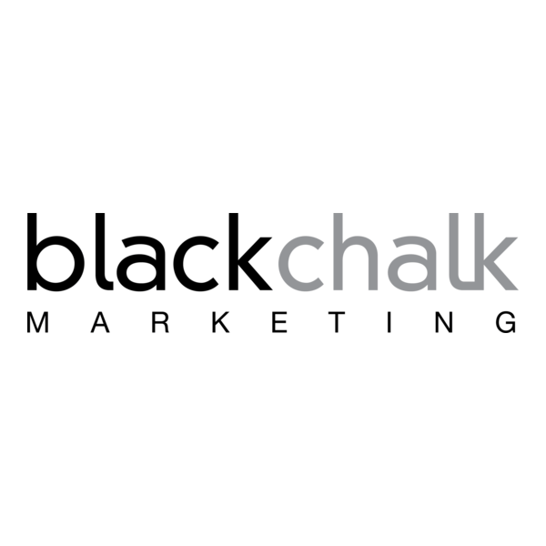 Black Chalk Marketing Logo PNG Vector