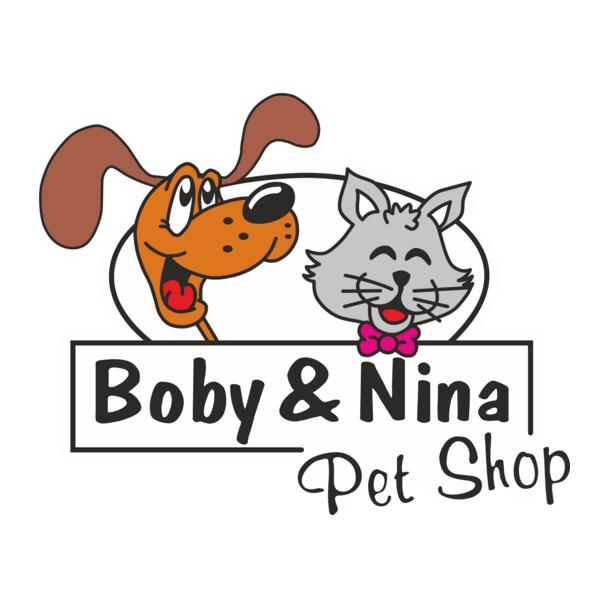 BOBY & NINA PET SHOP Logo PNG Vector