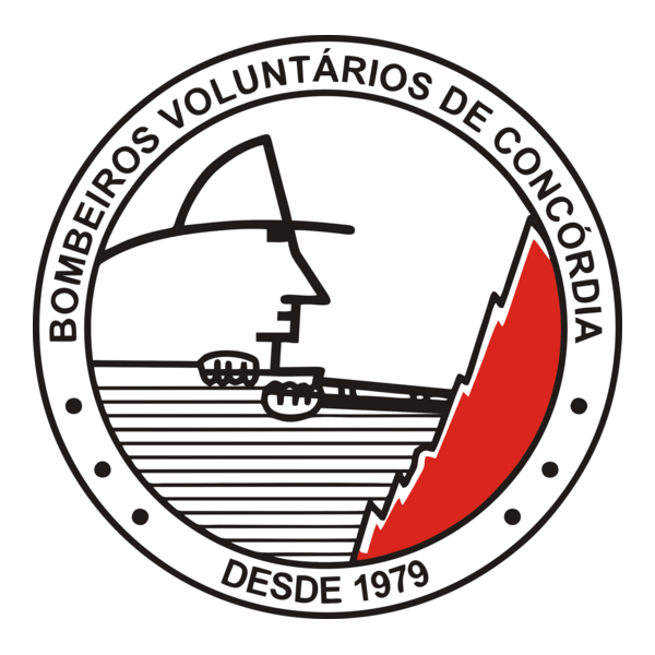 Bombeiros Voluntários de Concórdia Logo PNG Vector