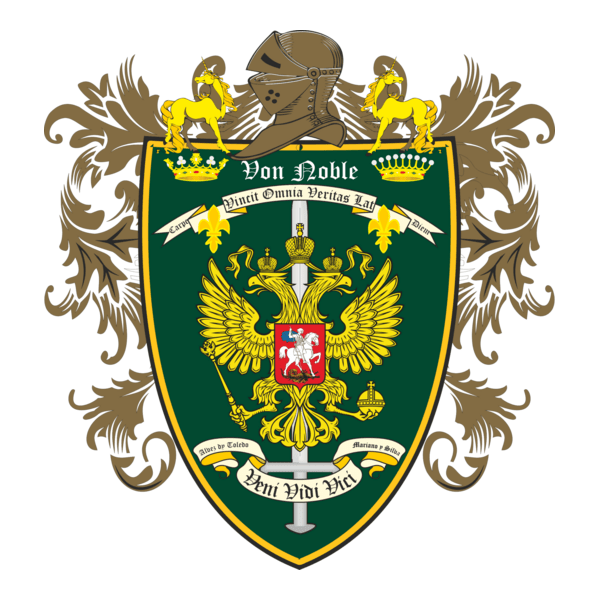 Brasão Família Von Noble Logo PNG Vector