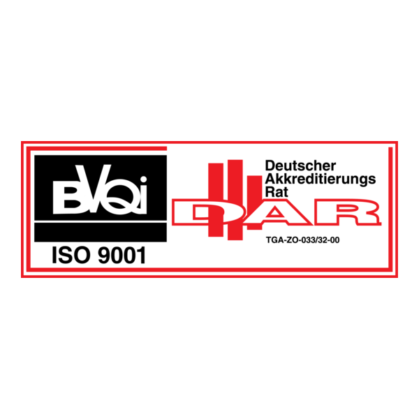 BVQI ISO 9001 DAR Logo PNG Vector