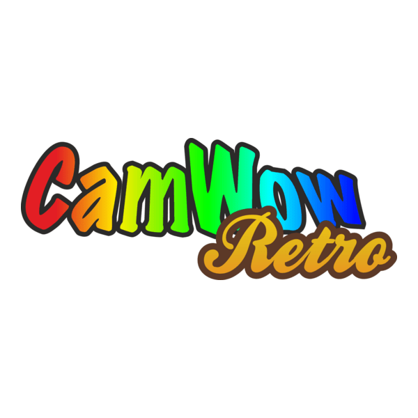 CamWow Retro Logo PNG Vector