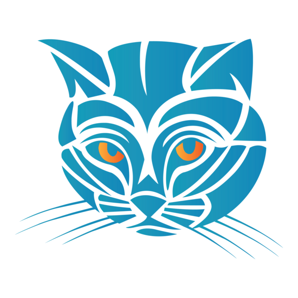 Cat Logo PNG Vector