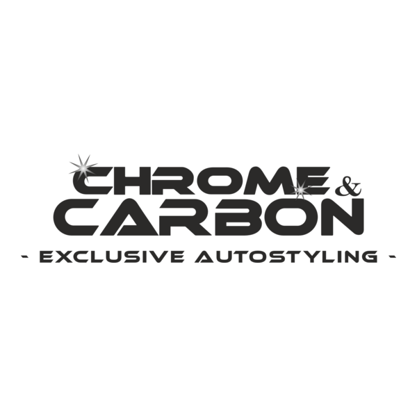 Chrome & Carbon Logo PNG Vector