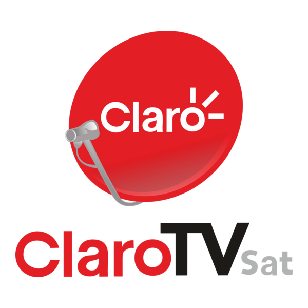 Claro TV Sat Logo PNG Vector