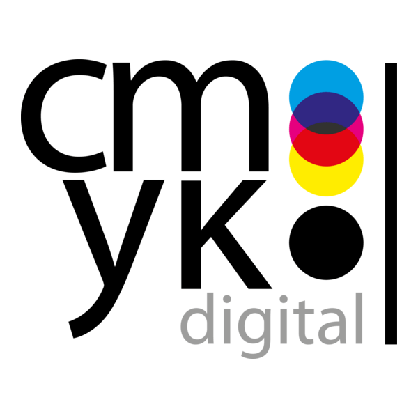 CMYK Digital Logo PNG Vector
