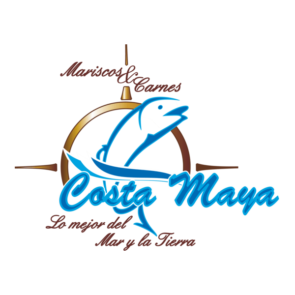 Costa Maya Restaurant Logo PNG Vector