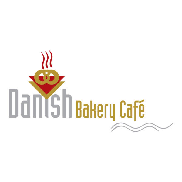 Danish Bakery Cafe Logo PNG Vector