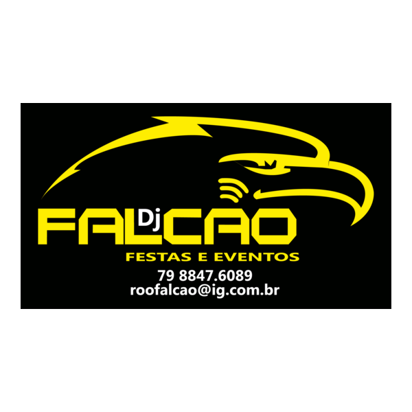 Dj Falcão Logo PNG Vector