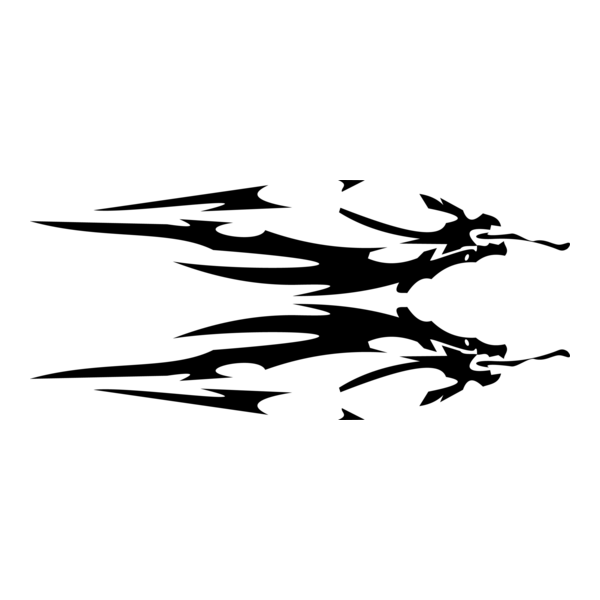 Dragon llamas Logo PNG Vector