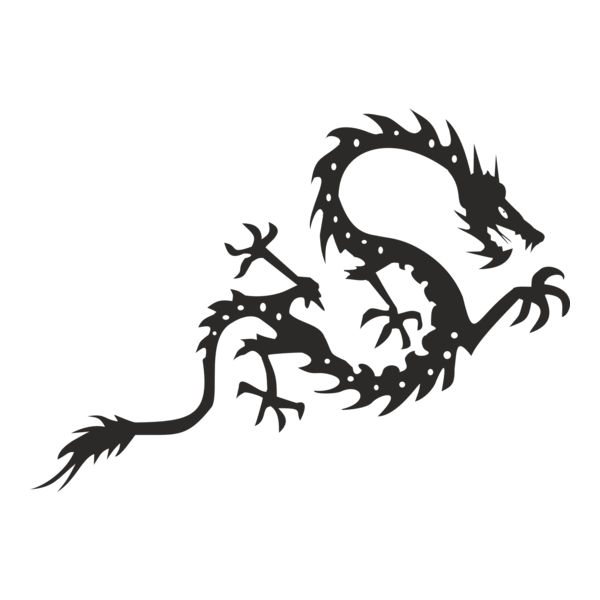 Dragons Logo PNG Vector