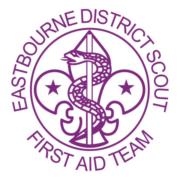 Eastbourne District Scout First Aid Team Logo PNG Vector
