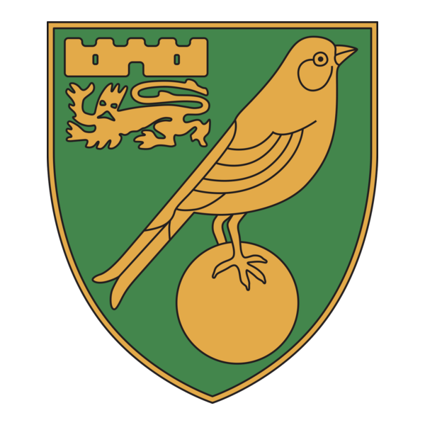 FC Norwich City 70's - 80's Logo PNG Vector