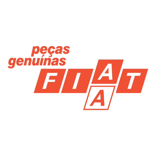 Fiat Peças Genuínas Logo PNG Vector