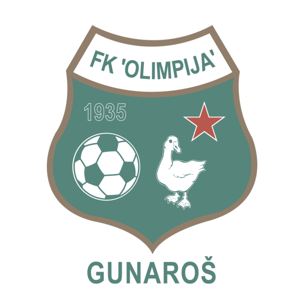 FK OLIMPIJA Gunaroš Logo PNG Vector