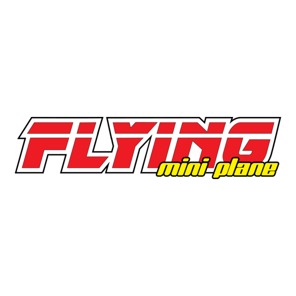 Flying Mini-Plane Logo PNG Vector