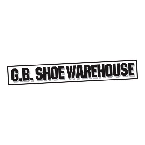G.B. Shoe Warehouse Logo PNG Vector