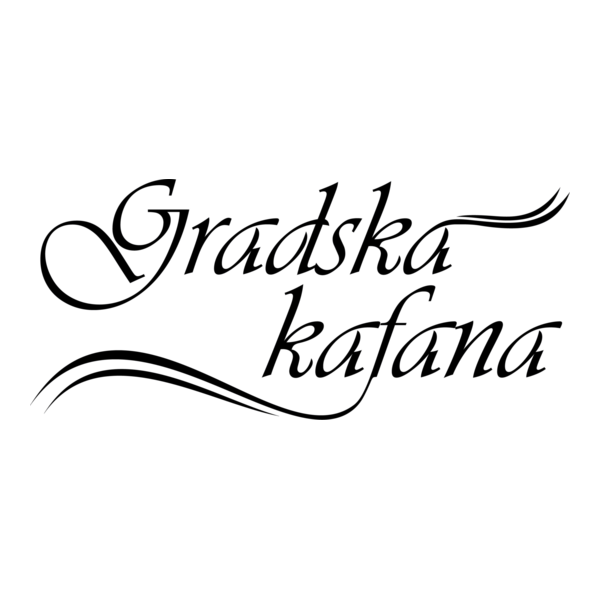 Gradska kafana Logo PNG Vector