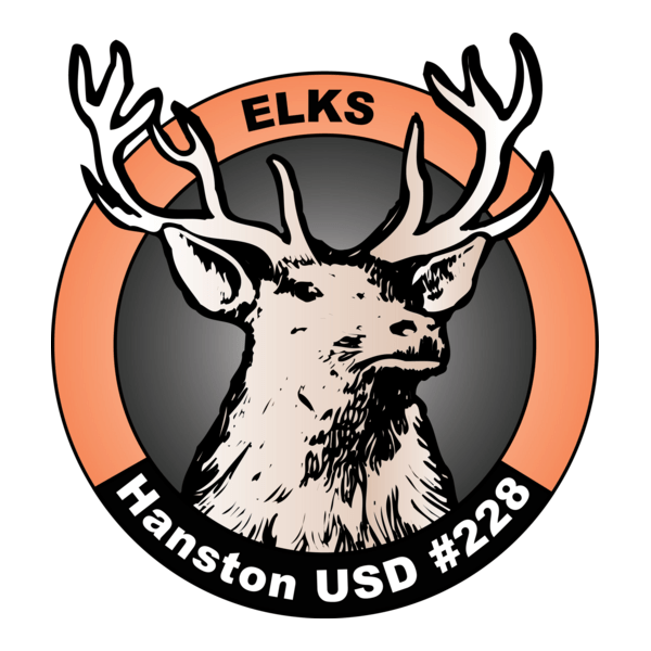 Hanston Elks USD Logo PNG Vector