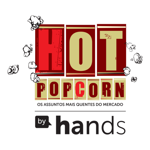 Hot PopCorn Logo PNG Vector