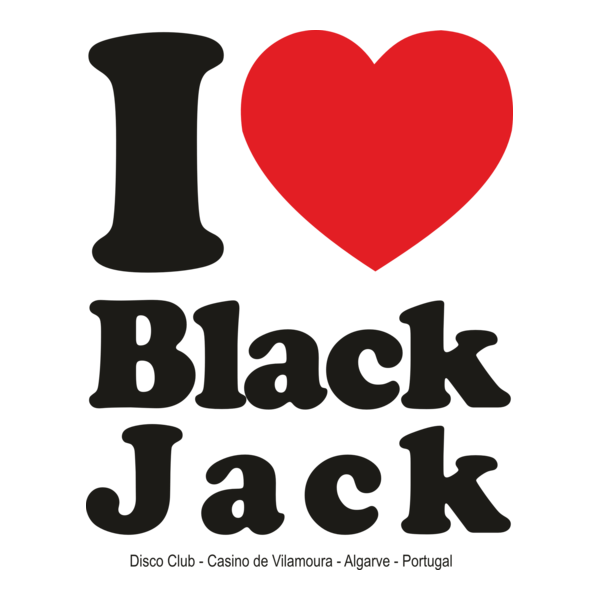 i love black jack Logo PNG Vector