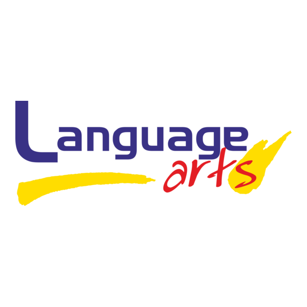 Language Arts - English School Logo PNG Vector