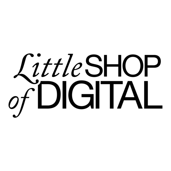 Little Shop of Digital Logo PNG Vector