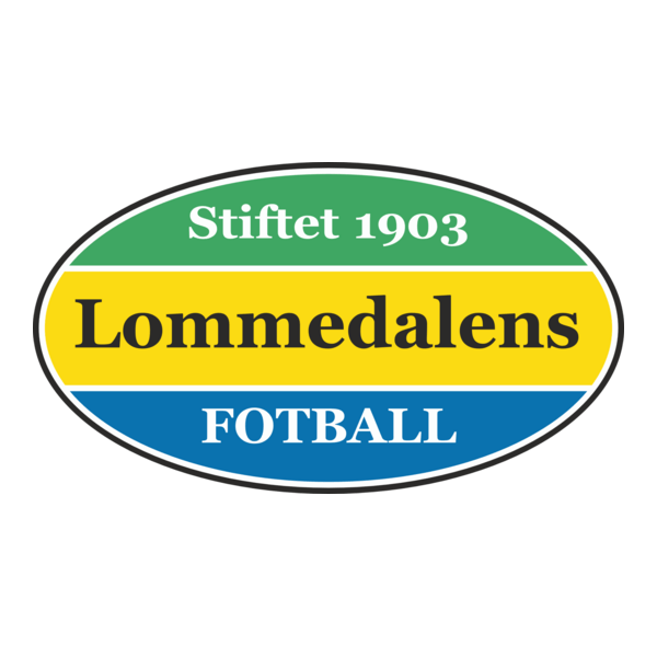 Lommedalens IL Fotball Logo PNG Vector