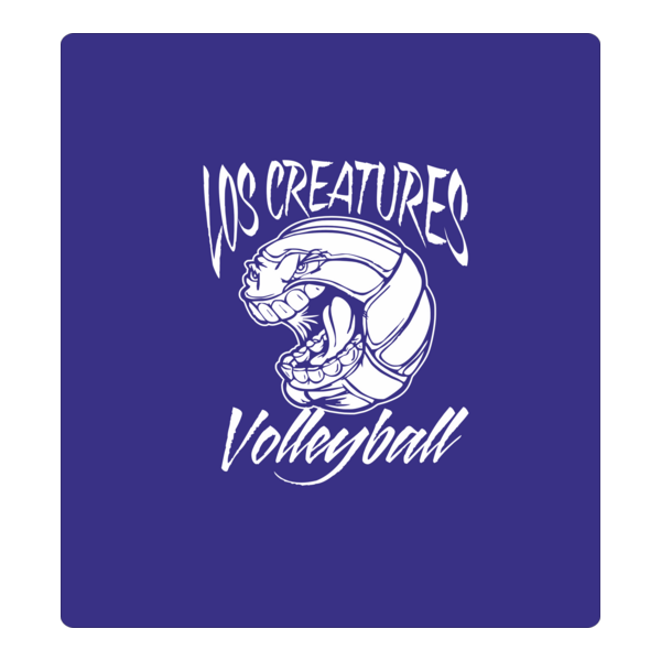 Los Creatures Volleyball Logo PNG Vector