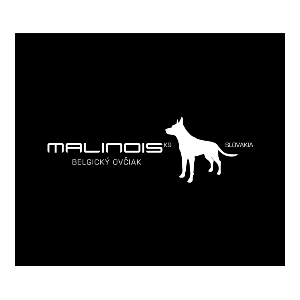 Malinois Belgium Dog Logo PNG Vector