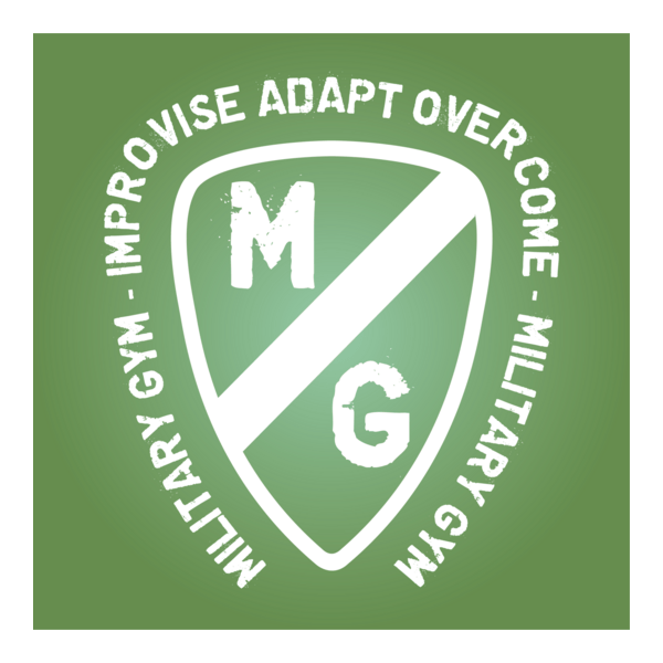 Military Gym Logo PNG Vector