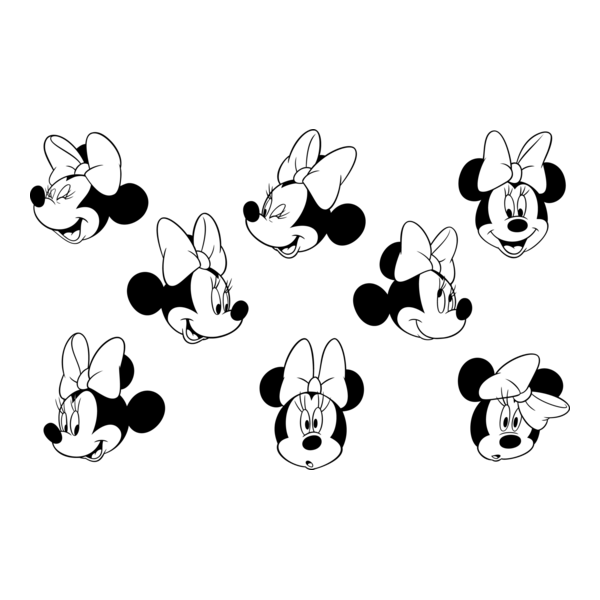 Minnie Mouse Logo PNG Vector