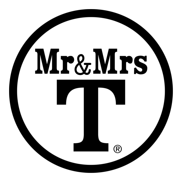 Mr & Mrs T Logo PNG Vector