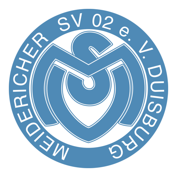 MSV Duisburg 1980's Logo PNG Vector