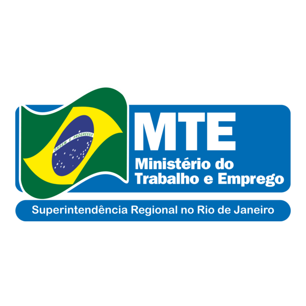 MTE - Ministerio do Trabalho e Emprego RJ Logo PNG Vector