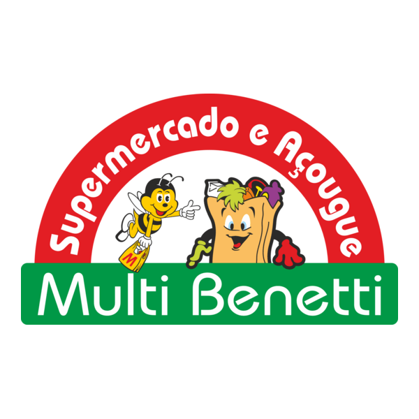 Multi Benetti Supermercados Logo PNG Vector