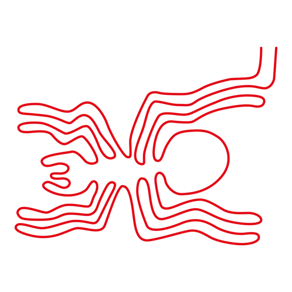 Nazca Araña - Spider Nazca Logo PNG Vector