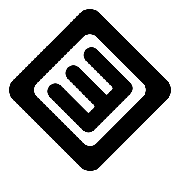 Nederland 3 black&white Logo PNG Vector