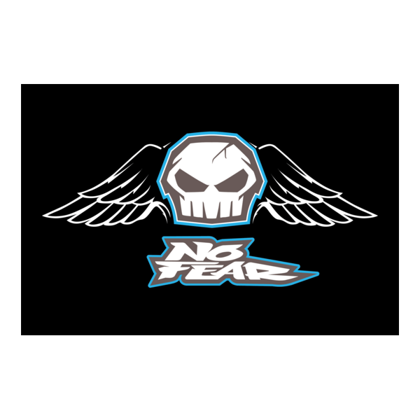 No Fear Skull Logo PNG Vector