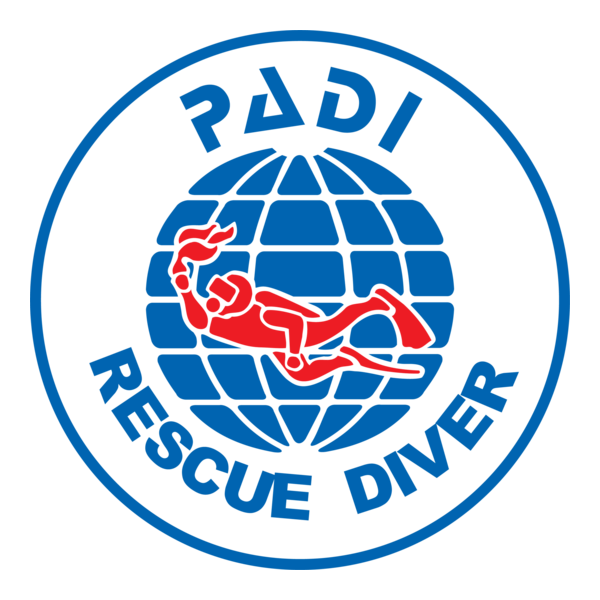 Padi Rescue Diver Logo PNG Vector