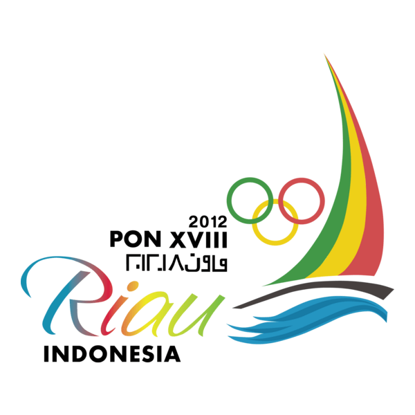 PON XVIII 2012 Riau - Indonesia Logo PNG Vector
