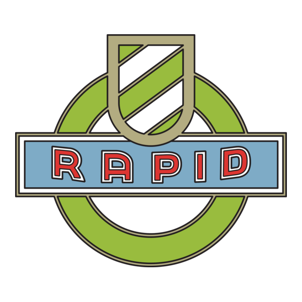 Rapid Wien 70's Logo PNG Vector