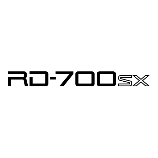 RD-700SX Logo PNG Vector
