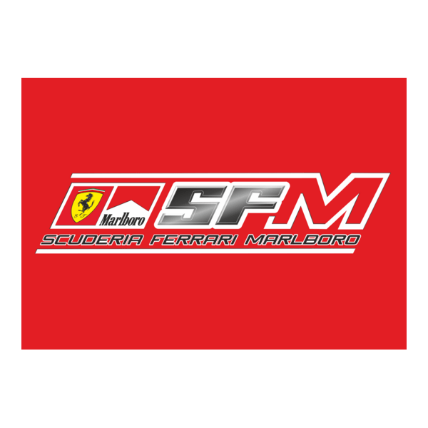Scuderia Ferrari Marlboro 2010 branded Logo PNG Vector