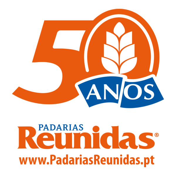 Selo Comemorativo Padarias Reunidas. Logo PNG Vector