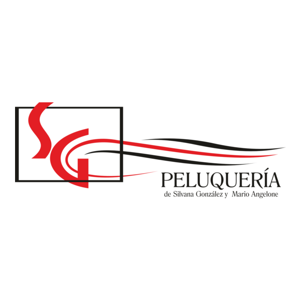 SG Peluqueria Logo PNG Vector