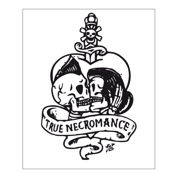 SKULL NECROROMANCE Logo PNG Vector