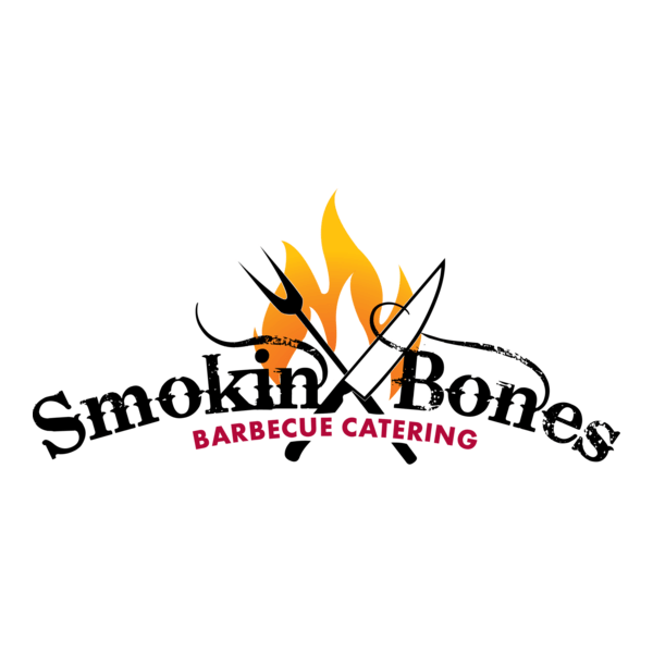 Smokin' Bones BBQ Catering Logo PNG Vector
